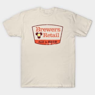 Retro Ale & Beer Brewers T-Shirt